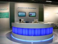 Messestand Roche Empfangstresen