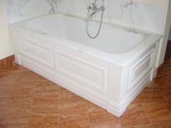 Holzverkleidung Badewanne