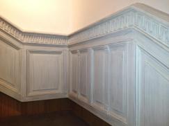 Wandverkleidung Treppe