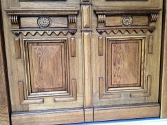 Detailaufnahme historisierende Haustür 2